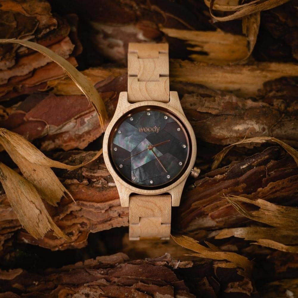 Maple Aila dames horloge uniek bijzonder